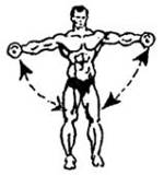 Упражнение 9 для для дельтовидной мышцы
